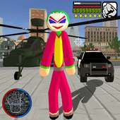 Amazing Crime Strange Stickman Rope Vice Vegas