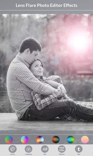 Lens Flare Photo Editor Effect 1 تصوير الشاشة