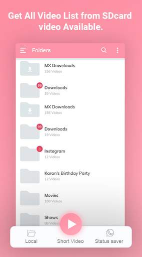 BP Video Player : Ultra HD Best Video Player screenshot 1