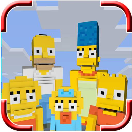 Bart in MCPE - Map Simpsons for Minecraft PE 7.1