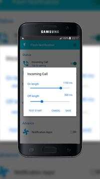Flashlight Notification Pro screenshot 2
