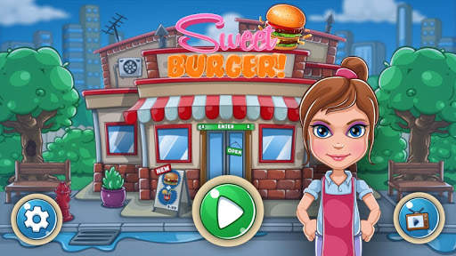 Sweet Burger: Hamburger Grill Shop Manager screenshot 1