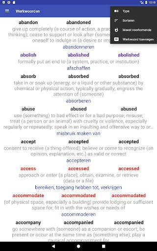 English Verbs screenshot 17