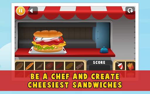 Chef Hamburger Maker screenshot 10