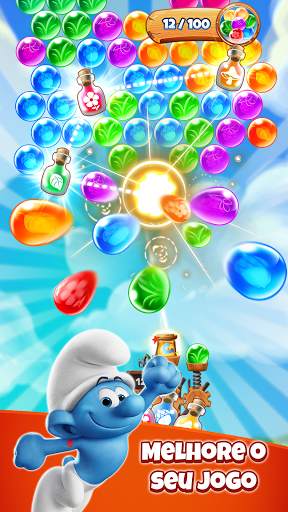 Smurfs Bubble Shooter Pop screenshot 2