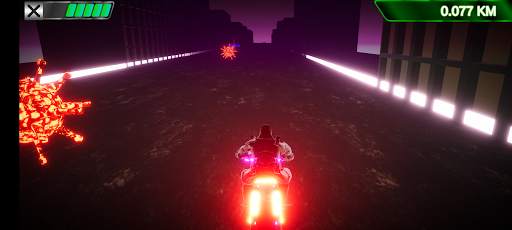 Toxic Rider AR : Futuristic Racing Game screenshot 2