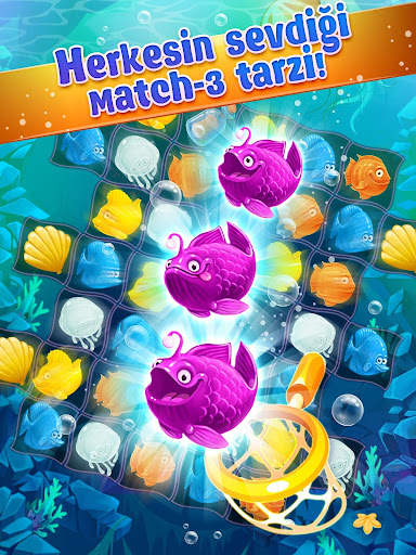 Mermaid puzzle match-3 hazine screenshot 15