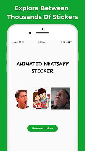 Animated Sticker Maker for Whatsapp Stickers screenshot 4