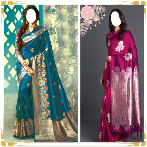 Ladies Pattu Saree Photo Suit screenshot 17