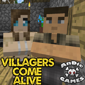 Comes Alive To Me Villagers Mod for MCPE icon
