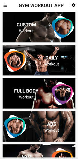 Gym Workout App screenshot 2