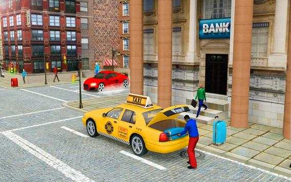 City Taxi Driver Cab Sim 2018 Pick & Drop Game screenshot 3