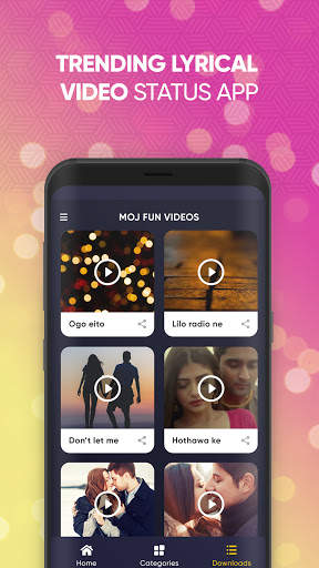 Moj-e-Moj - Snack for Indian Short Funny Video App screenshot 1