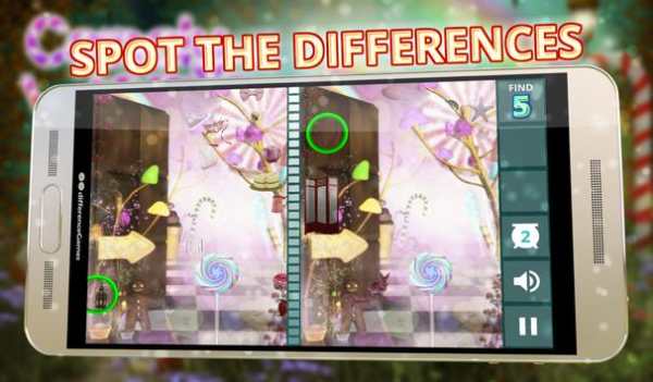 Find Differences Candy World screenshot 2