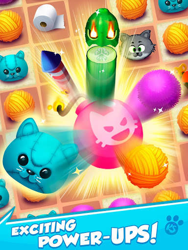 Kitty Snatch - Match 3 ft. Cats of Instagram game screenshot 16