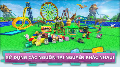 Dino Theme Park Craft screenshot 2