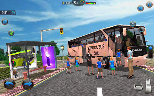Offroad School Bus Drive Game screenshot 13