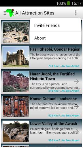 Ethiopian Tourist Attraction Sites with Map screenshot 3