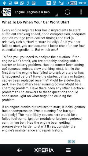 Car Problems and Repairs screenshot 3