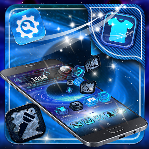 Galaxy Space Launcher Theme icon