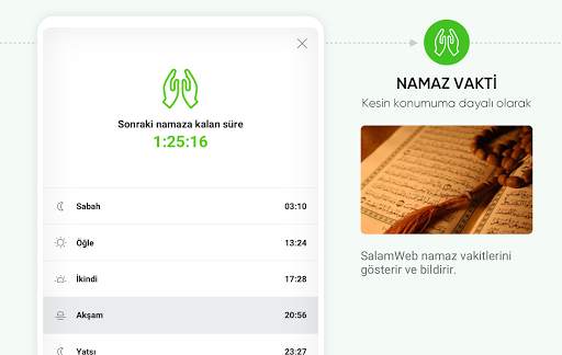 SalamWeb Tarayıcı: Müslümanlar için İnternet Uyg. screenshot 9