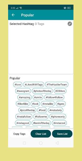 Hashtag For Instagram app - New app 2020 screenshot 6