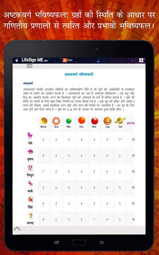 LifeSign ME Lite - Free Kundali app screenshot 16