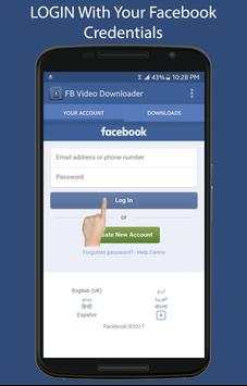 Video Downloader for Facebook screenshot 2