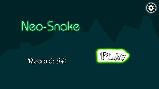 Neon Snake Game screenshot 1