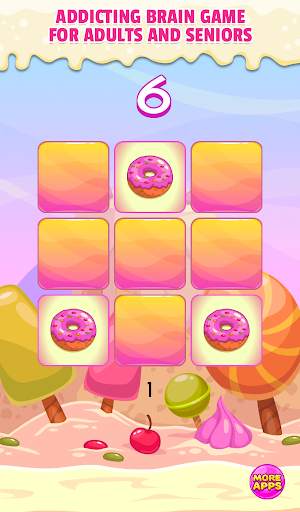 Brain game & Memory training - Sweet Cookies screenshot 6