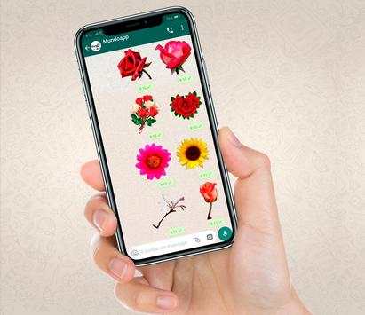 🌹🌷 WAStickerapps Stickers flowers for WhatsApp🌸 screenshot 4