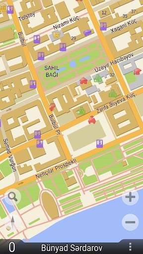 GPS navigator TourMap screenshot 3