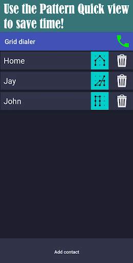 Grid dialer screenshot 1