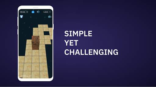Cubon - Bloxorz Block Puzzle Game स्क्रीनशॉट 2