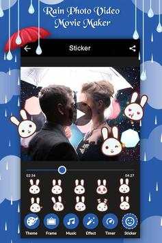 Rain Photo Video Maker With Music screenshot 6