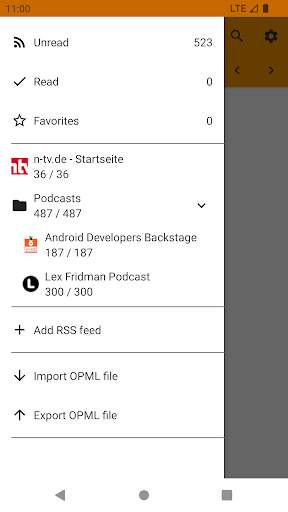 RSS Reader Offline for News screenshot 1