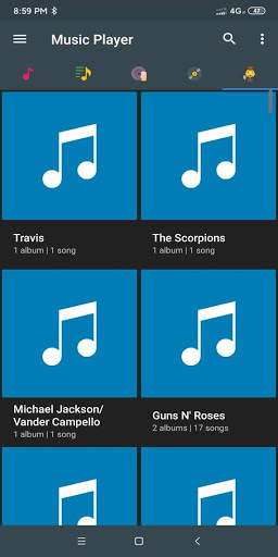 Music Player 5 تصوير الشاشة