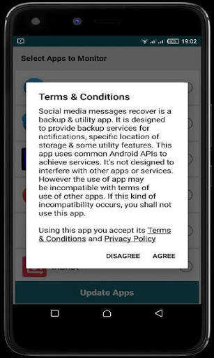 Social media messages recover & backup screenshot 4