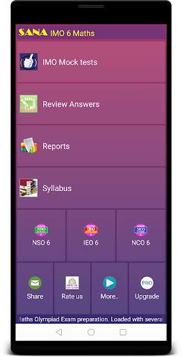 IMO 6 Maths Olympiad screenshot 1