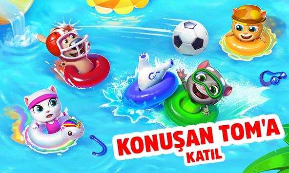Konuşan Tom Havuzda screenshot 1