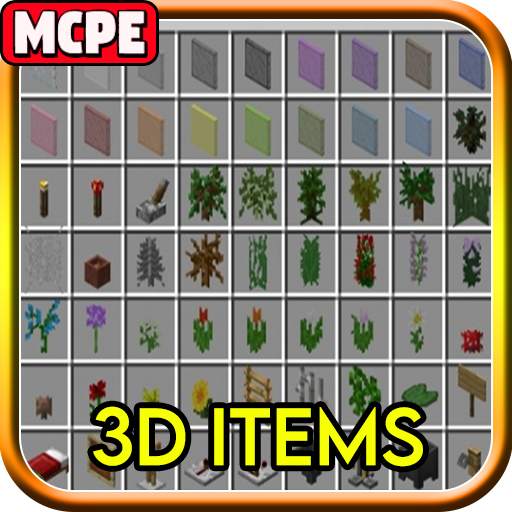 3D Items Mod for Minecraft PE 4.9