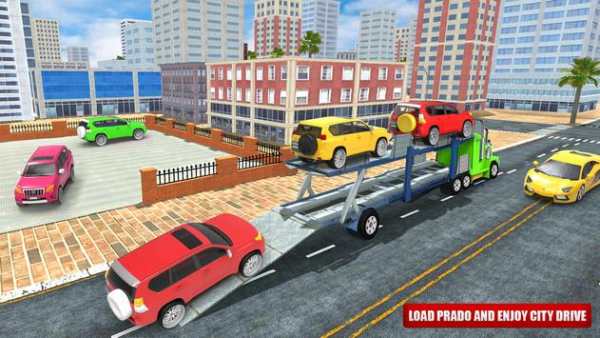 Car Cargo Transport Truck Driving screenshot 1
