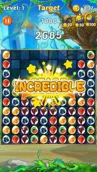 Crush Eggs Fruits Free screenshot 2
