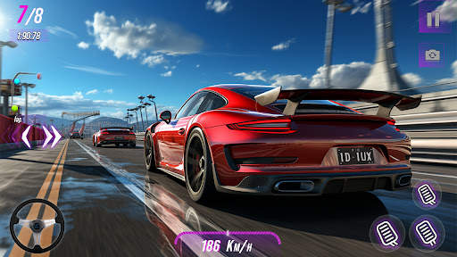 GT Car Stunts Racing Car Games screenshot 4