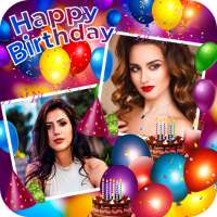 Birthday Dual Photo Frame