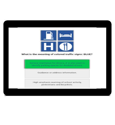 Practice driving test for CA screenshot 8