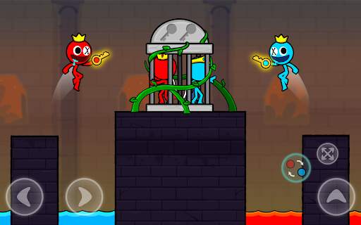 Red and Blue Stickman 2 screenshot 24