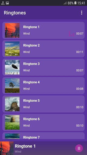 Wind - RINGTONES and WALLPAPERS screenshot 1