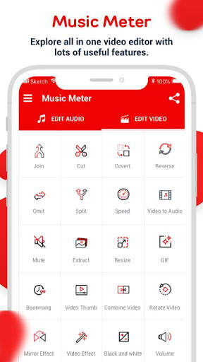 All in one Audio - Video Editor screenshot 2