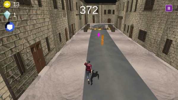 Uncle Majboor Temple Princess 3D Run Rabia screenshot 2